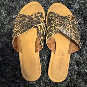 Leopard Print Women's Sandals